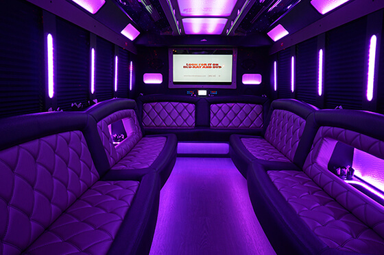 30-passenger limo bus